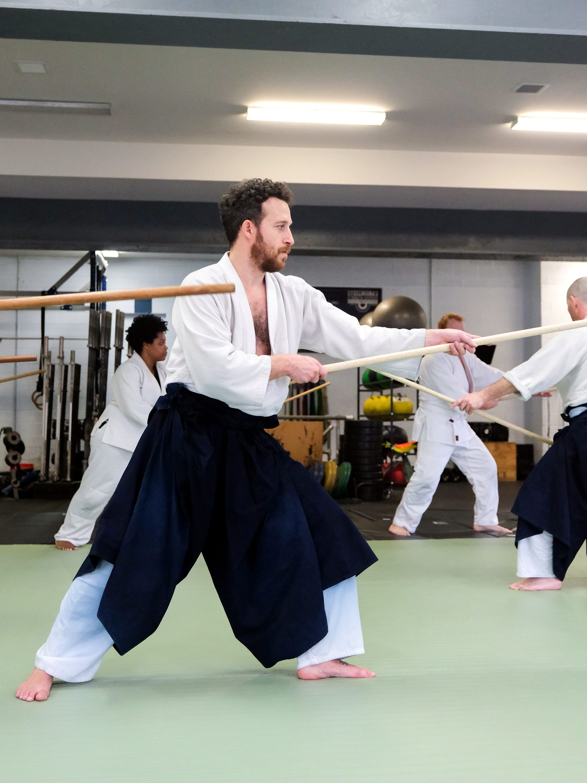 Weapons training